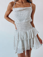 SALE: Celest Polka Dot Dress