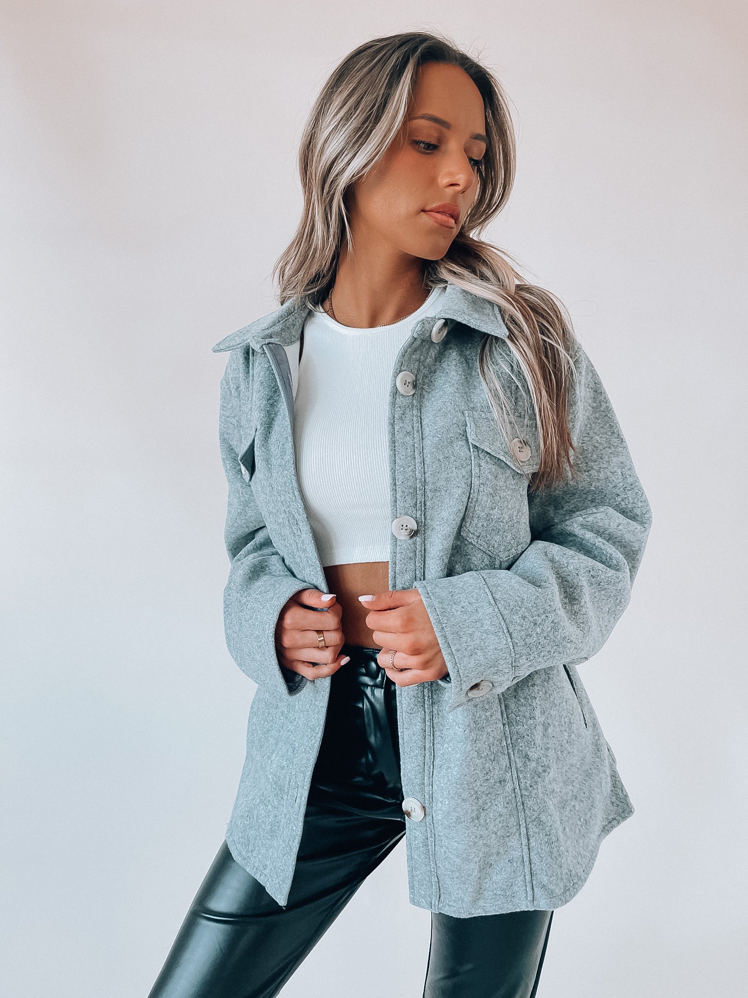 SALE :Layered Up Coat