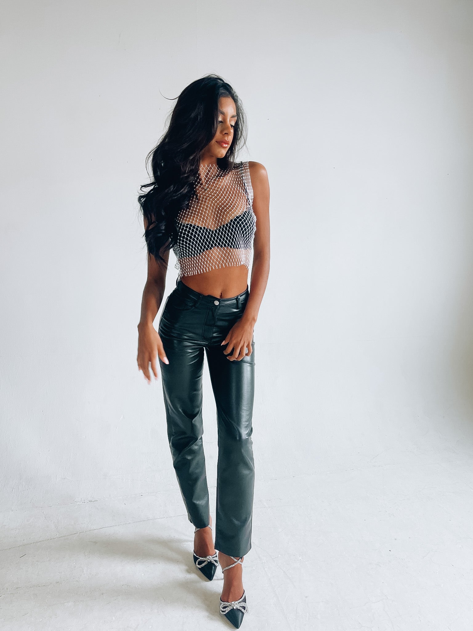 Jules Fishnet Top
