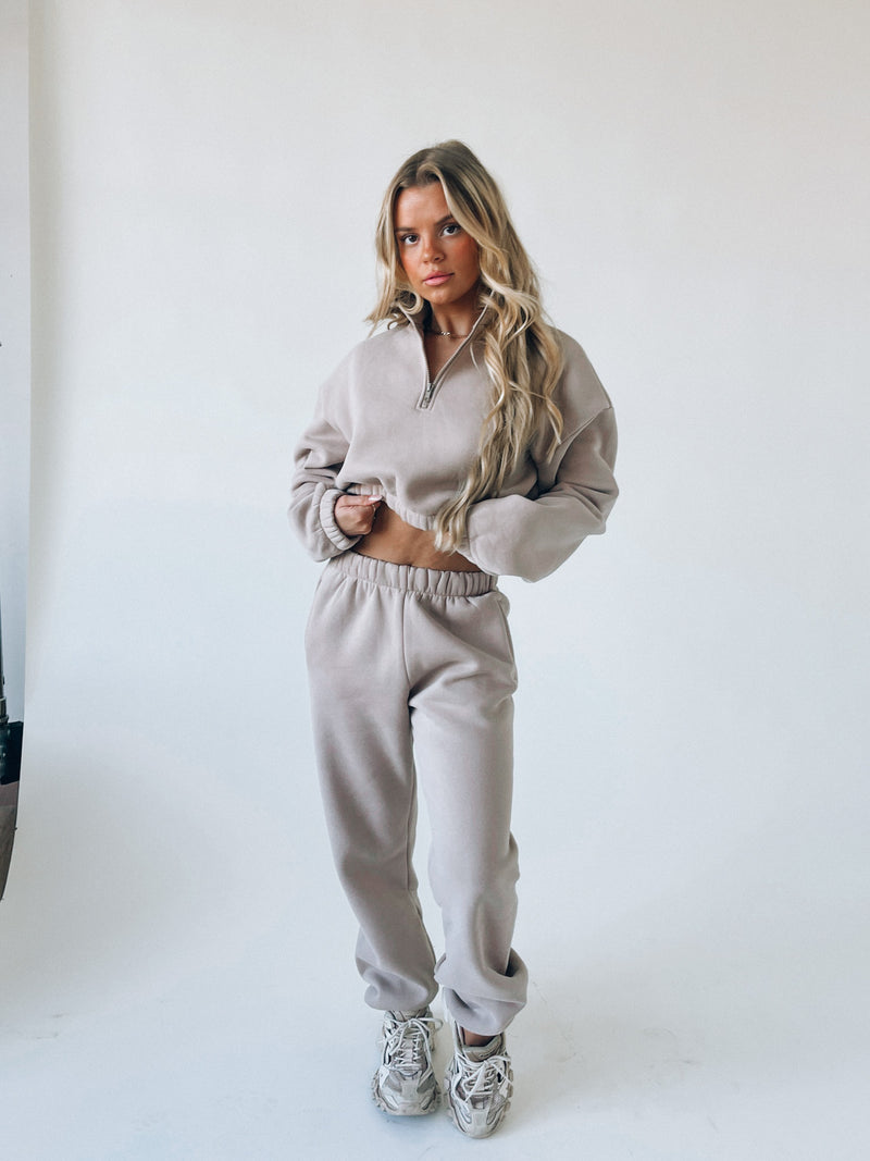 RESTOCKED: Keaton Taupe Joggers