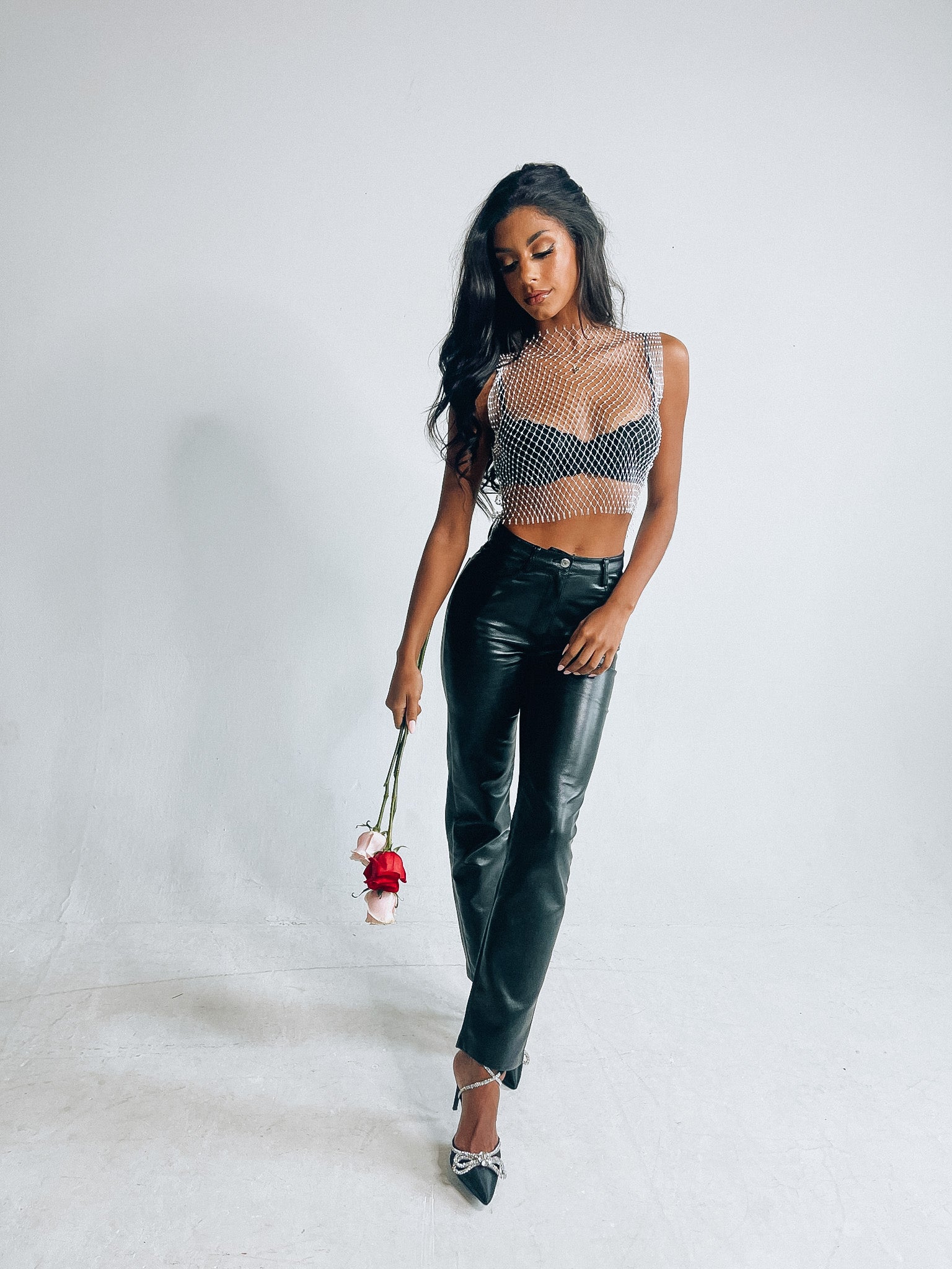 Jules Fishnet Top