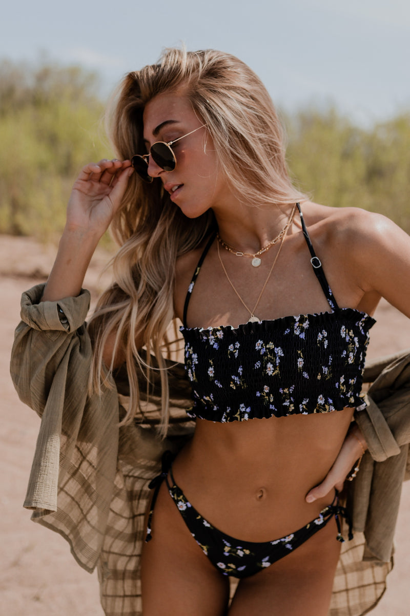 SALE :Olive Walk The Beach Button Up