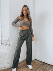 Colbi Cut Out Knit Top