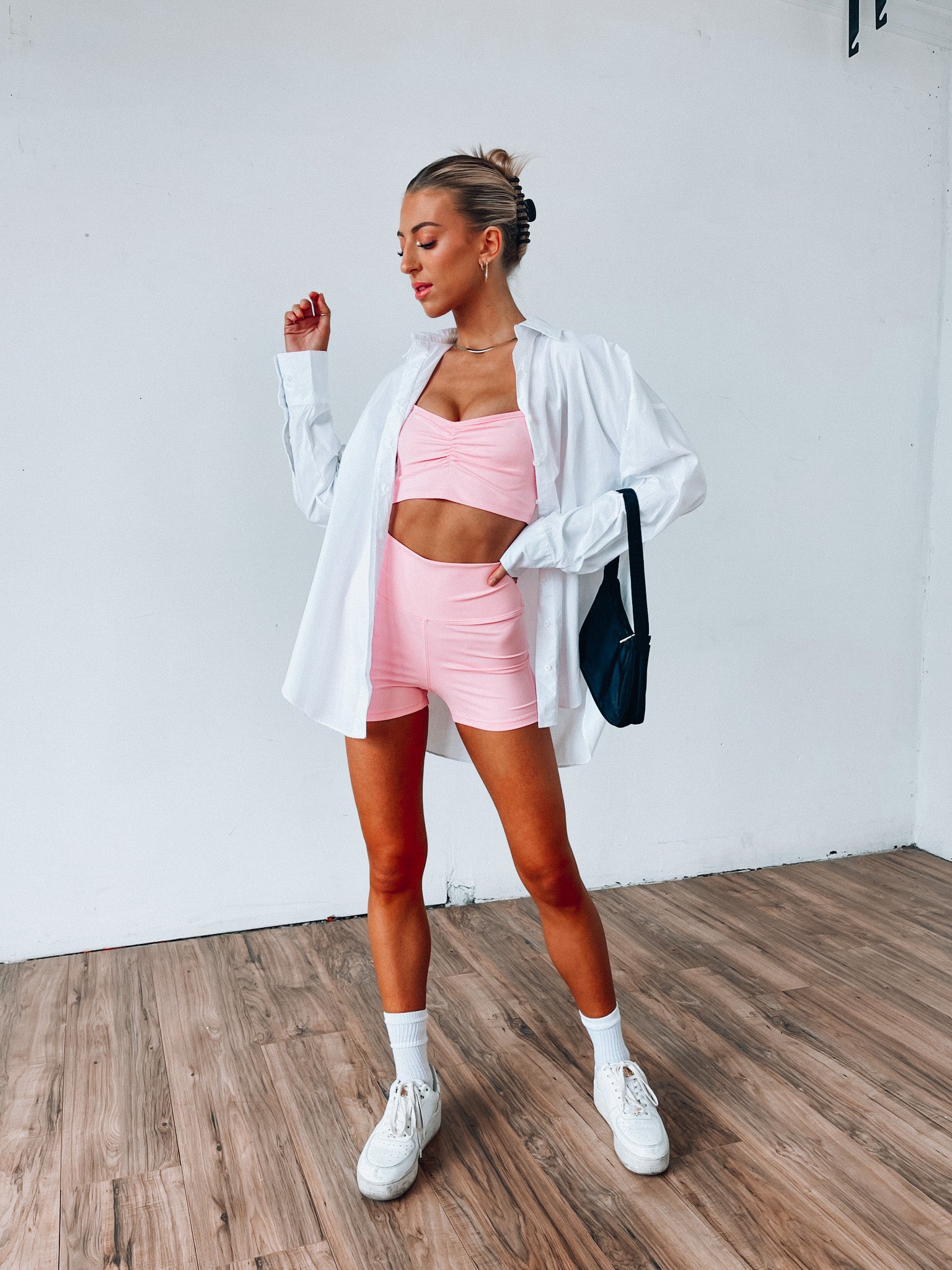 SALE :Ania Pink Athletic Set