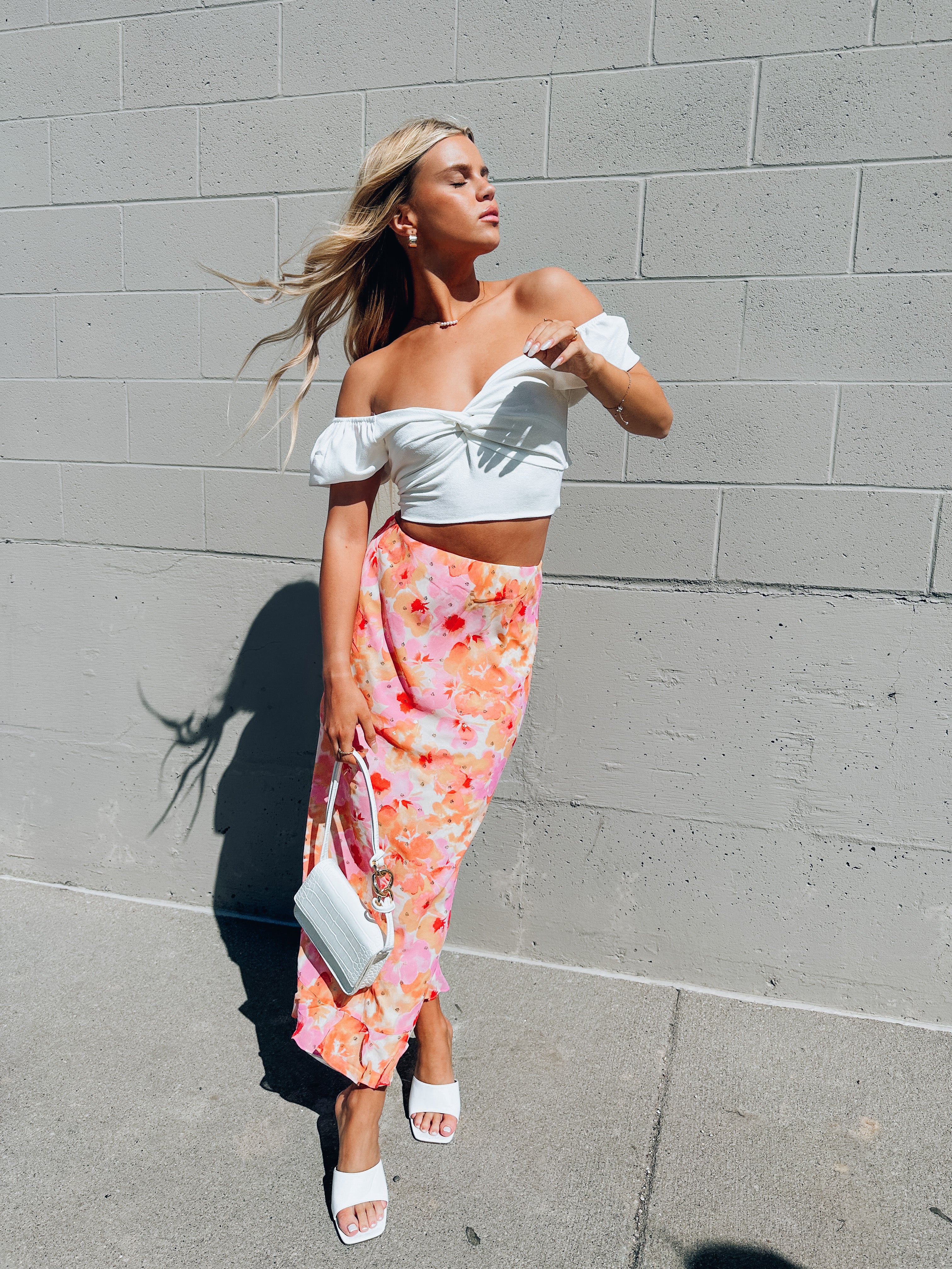 Tawny Off The Shoulder Top