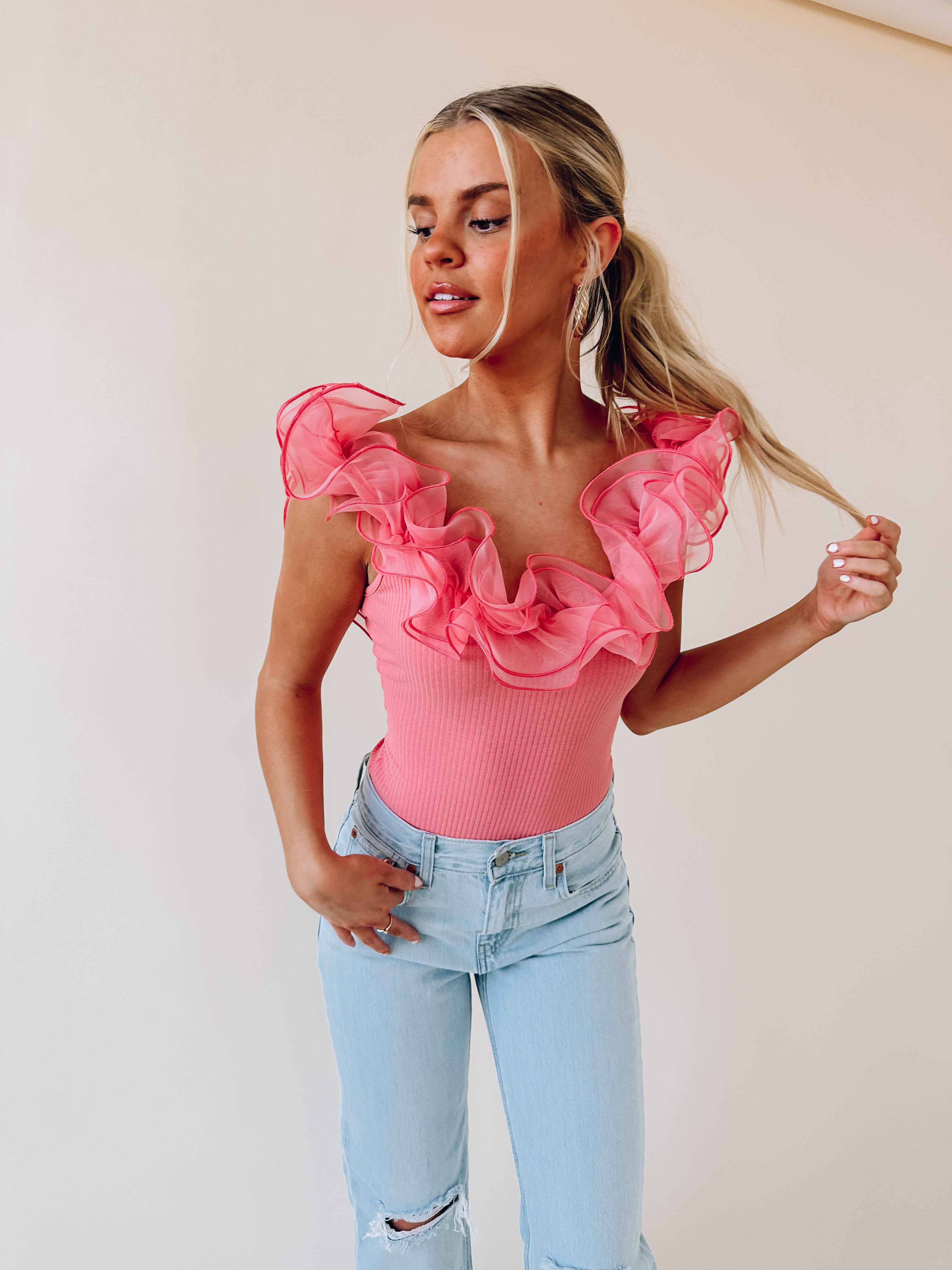 Wren Ruffle Bodysuit