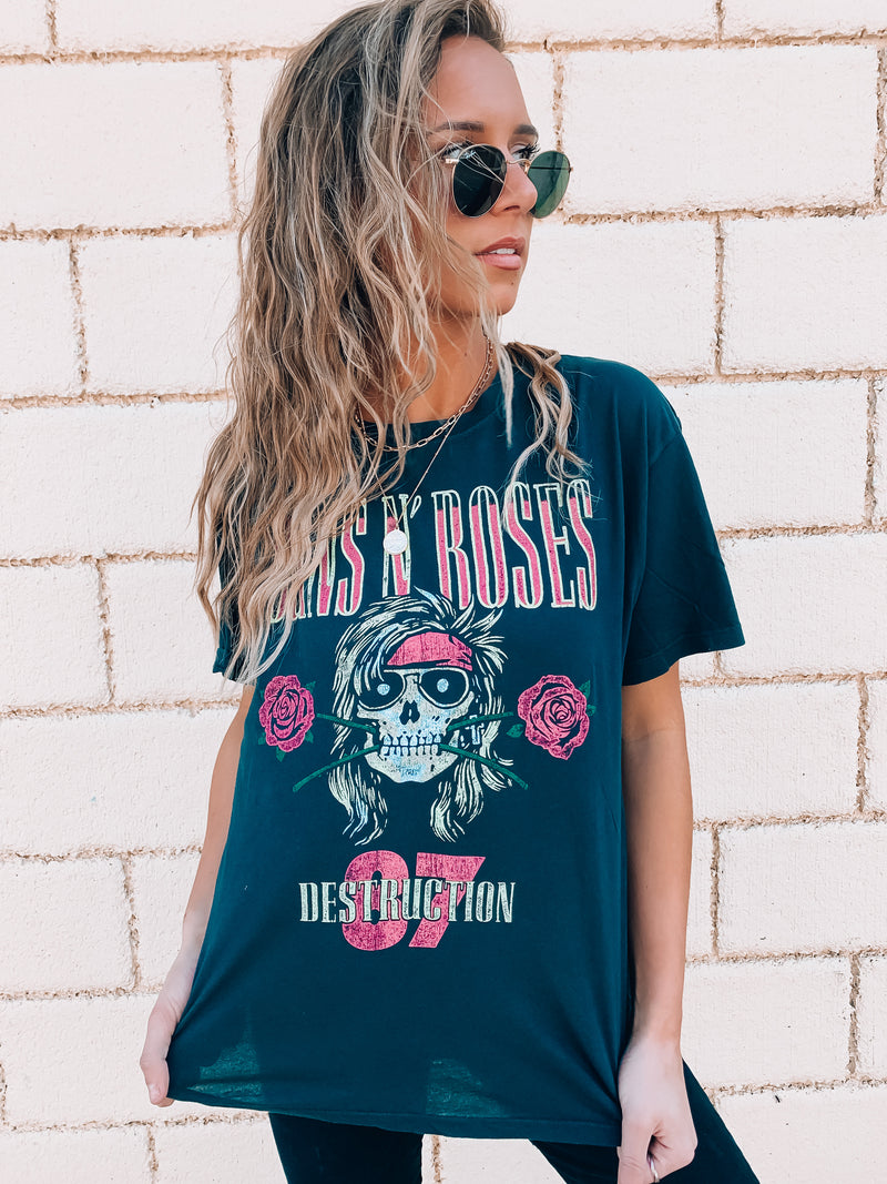 SALE: Guns And Roses DayDreamer Graphic Tee