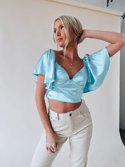 Analise Satin Flair Corset Top