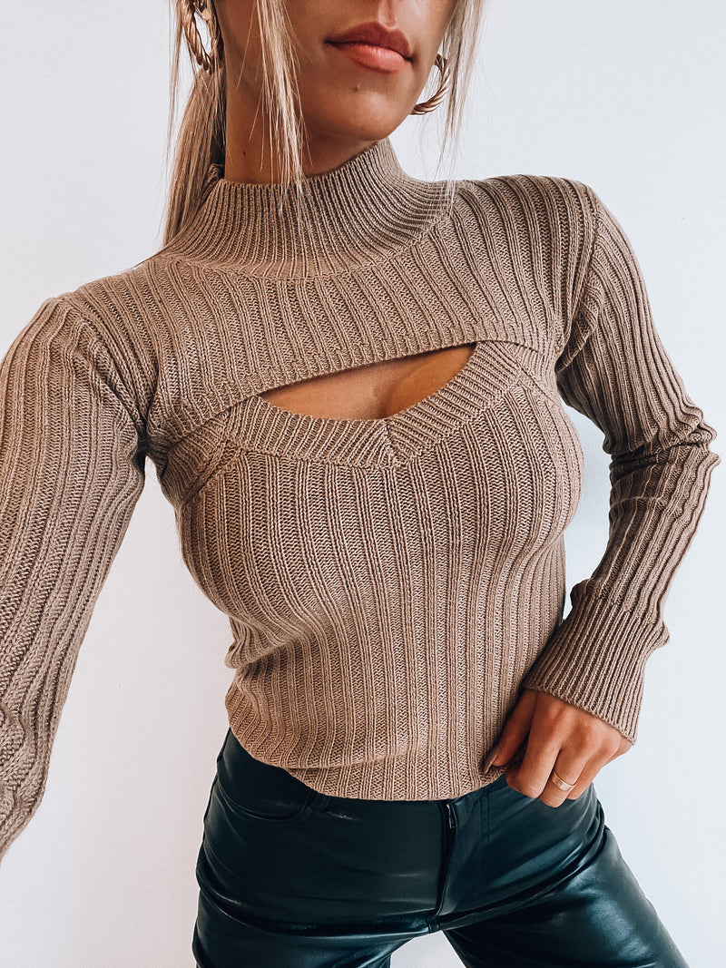 RESTOCKED: Caramel Sweater Set