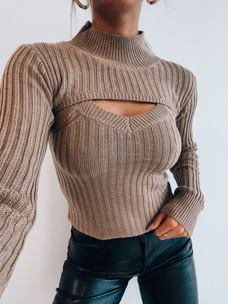 RESTOCKED: Caramel Sweater Set